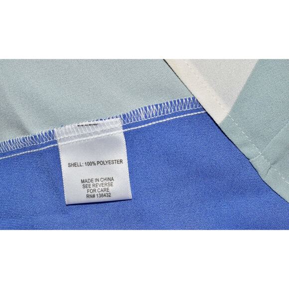 A8 NWT MODCLOTH Your Time To Shine Geometric Print Color Block Maxi Dress Sz 0 - Picture 8 of 8